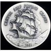 Image 1 : 1851 "Clipper Ship Flying Cloud" Longines Symphonette Sterling Silver