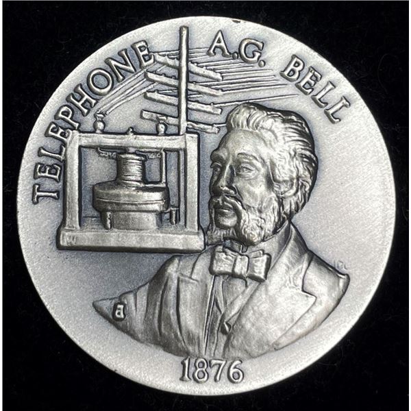 1876 "Telephone A.G. Bell" Longines Symphonette Sterling Silver