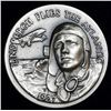 Image 1 : 1927 "Lindbergh Flies The Atlantic" Longines Symphonette Sterling Silver