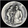 Image 1 : 1819-1892 "Walt Whitman" Longines Symphonette Sterling Silver