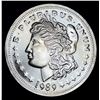 Image 1 : 1989 Morgan Dollar Design 1 ozt .999 Silver