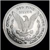 Image 2 : 1989 Morgan Dollar Design 1 ozt .999 Silver