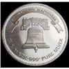 Image 2 : 1986 Proof A-Mark Liberty .999 Silver 1 ozt