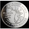 Image 1 : Monarch Precious Metals Silver Buck Proof 1 ozt .999 Silver