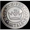 Image 2 : Monarch Precious Metals Silver Buck Proof 1 ozt .999 Silver