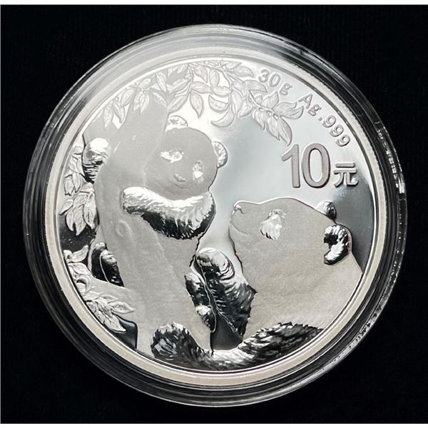 (1) 30g 2021 Fine Silver Panda .999