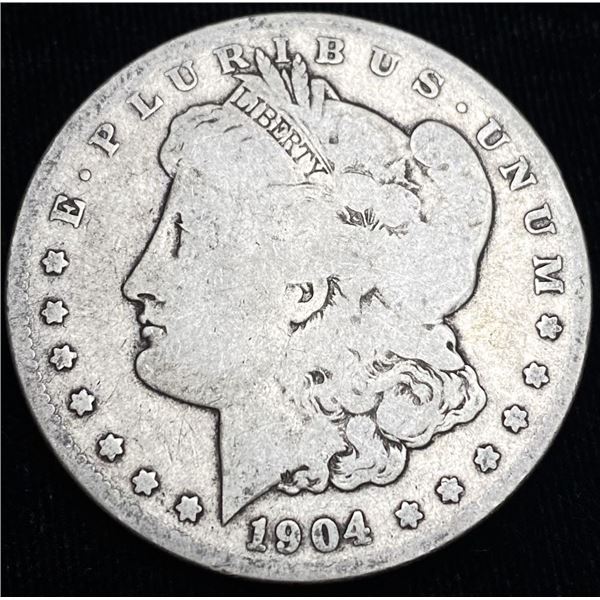 1904-S Morgan Silver Dollar