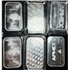 Image 2 : (6) Assorted 1 ozt .999 Silver Bars