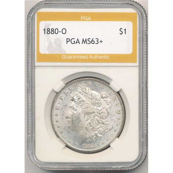 1880-O Morgan Silver Dollar MS63+