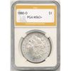 Image 1 : 1880-O Morgan Silver Dollar MS63+