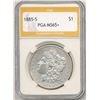Image 1 : 1885-S Morgan Silver Dollar MS65+