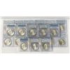 Image 2 : PCGS Mixed Date/Mint Mark Morgan Silver Dollars MS65 (20-coins)