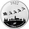 Image 3 : (10) ASAHI 2022 Merry Christmas & Happy New Year Silver 1 ozt