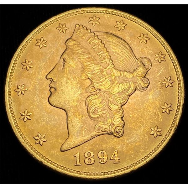 Last Minute! 1894 $20 Gold Liberty MS62