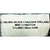 Image 3 : $100 Face 80% Silver Canadian Dollars Proof-Like Mint Condition Sealed Evidence Bag