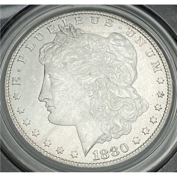 1880-S Morgan Silver Dollar PCGS MS64