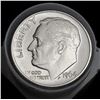 Image 2 : Roll (50-coins) MINT CONDITION! 1964-D Roosevelt Dimes 90% Silver