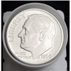 Image 2 : Roll (50-coins) MINT CONDITION! 1964-D Roosevelt Dimes 90% Silver