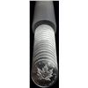 Image 2 : (1) Roll 2009 Canada $5 Maple Leaf .9999 Silver 1 ozt (25-Coins)
