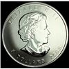 Image 3 : (1) Roll 2009 Canada $5 Maple Leaf .9999 Silver 1 ozt (25-Coins)