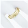 Image 3 : Angela Cummings Solid 18k Yellow Gold 6.0mm Wave Polished Wavy Dome Band Ring