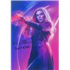 Image 1 : The Avengers Elizabeth Olsen signed movie photo
