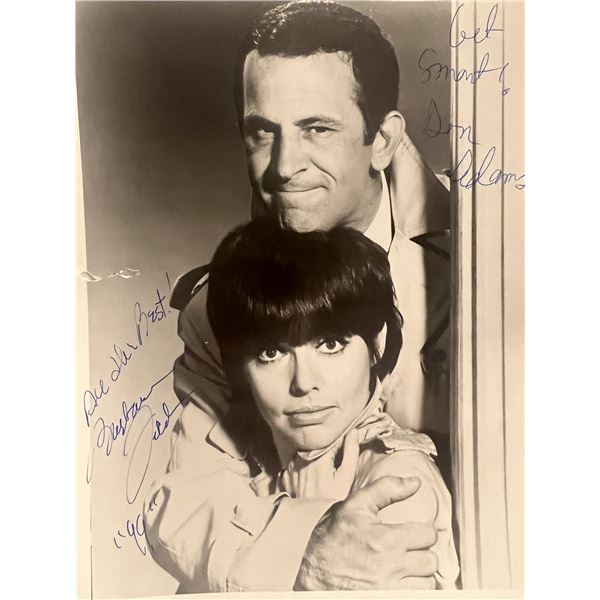 Get Smart Barbara Feldon and Don Adams signed photo