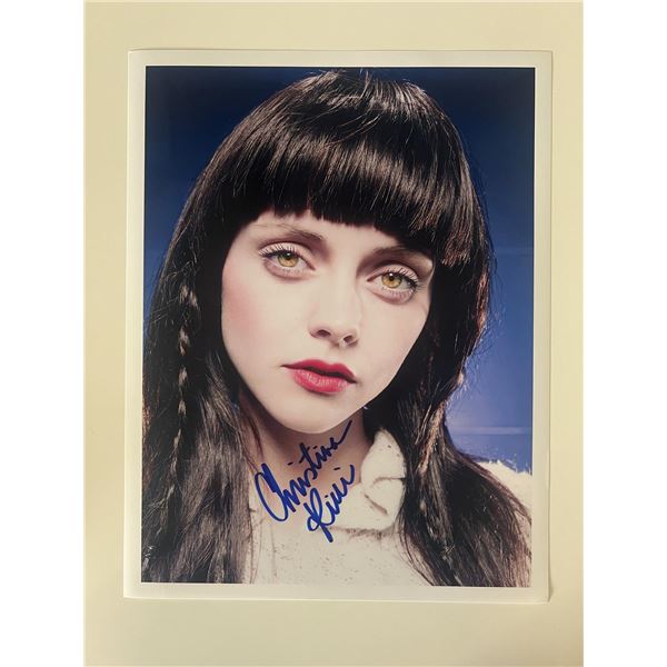 The Addams Family Christina Ricci signed photo