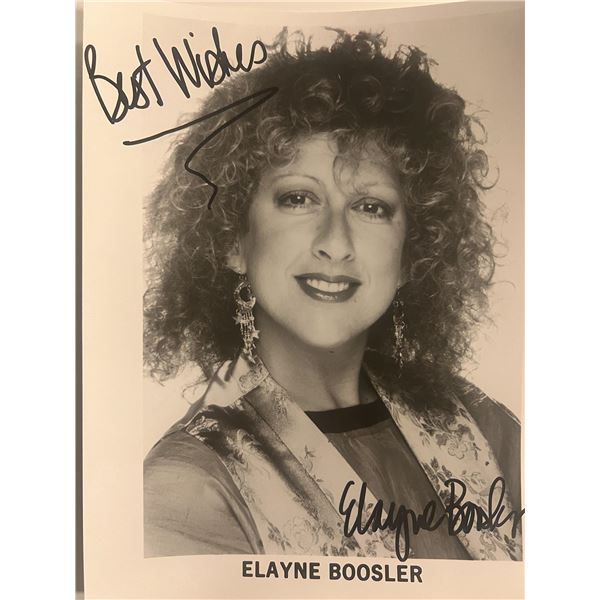 Elayne Boosler signed photo