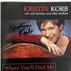 Image 1 : Kristin Korb Where You'll Find Me signed CD