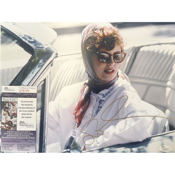Thelma and Louise Susan Sarandon signed photo. JSA
