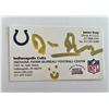 Image 1 : Indianapolis Colts  CEO Jim Irsay signed business card