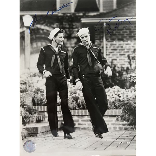 Frank Sinatra, Gene Kelly signed movie photo