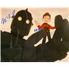 Image 1 : The Iron Giant Vin Diesel and  Eli Marienthal signed movie photo