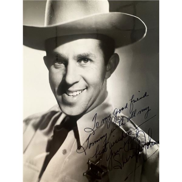 Sheriff John signed photo
