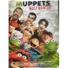 Image 1 : The Muppets Most Wanted cast signed poster JSA authenticated