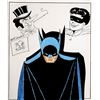 Image 1 : Bob Kane hand drawn & signed Batman   sketch
