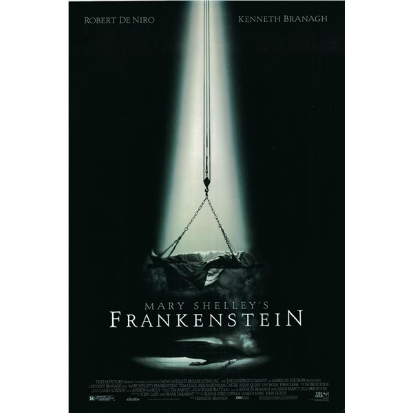 Mary Shelley's Frankenstein 1998 original one sheet movie poster