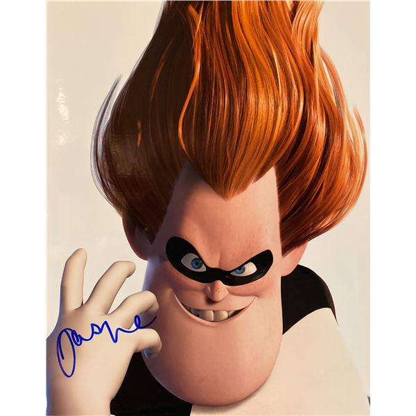 The Incredibles Jason Lee signed movie photo