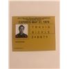 Image 1 : Taxi Driver Travis Bickle drivers license ID prop