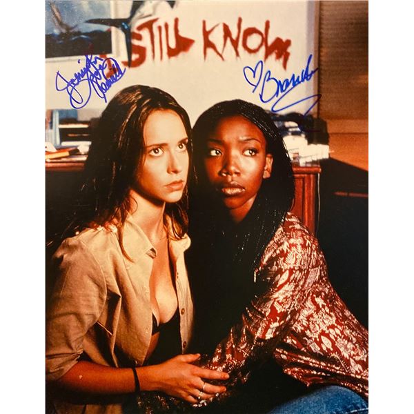 I Still Know What You Did Last Summer Jennifer Love Hewitt and Brandy signed movie photo