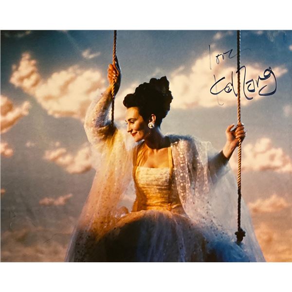 k.d. lang signed photo