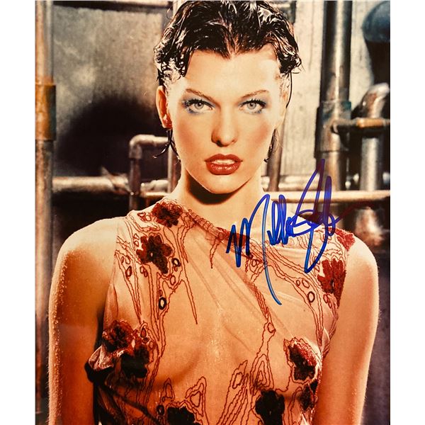 Milica Jovovich signed photo