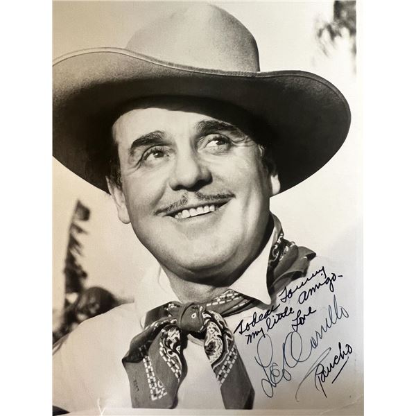 The Cisco Kid Leo Carrillo signed photo