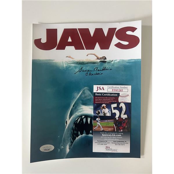 Jaws Susan Backlinie signed movie photo JSA