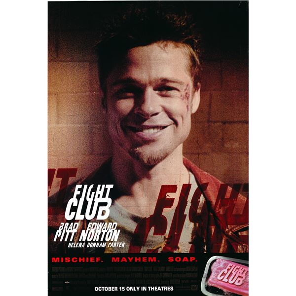 Fight Club 1999 original movie poster
