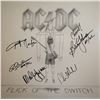 Image 1 : AC/DC Flick Of The Switch signed album