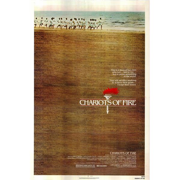Chariots of Fire 1981 original vintage one sheet poster