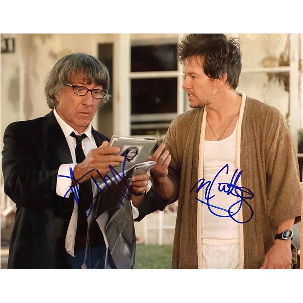 I Heart Huckabees Dustin Hoffman and Mark Wahlberg signed movie photo