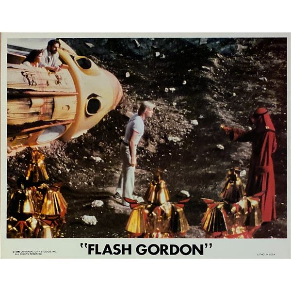 Flash Gordon original 1980 vintage lobby card